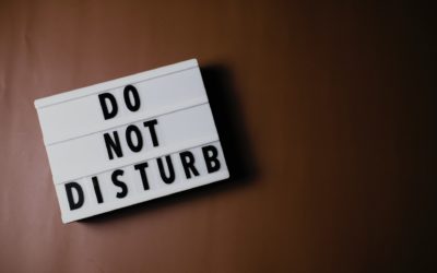 Do Not Disturb: Time for Yourself Is NOT Just for Introverts